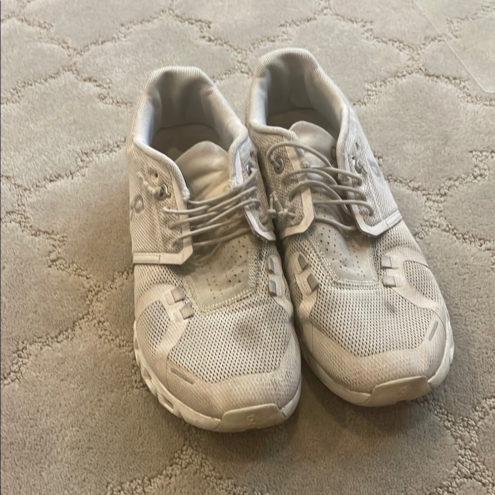 Gray On Cloud Athletic Sneakers - image 1